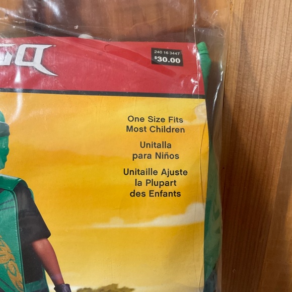 Lego Ninjago Lloyd Green Costume - Picture 2 of 5